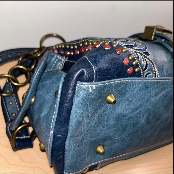 Montana West Blue Conceal Carry Purse, NWOT - Picture 11 of 16